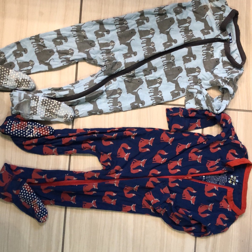Kickee Pants Zipper Style Pajamas
